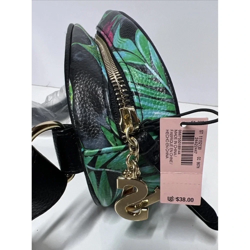 Victoria's Secret Tropic Floral Oval City Belt Bag Fanny Pack Waist Bag NWT